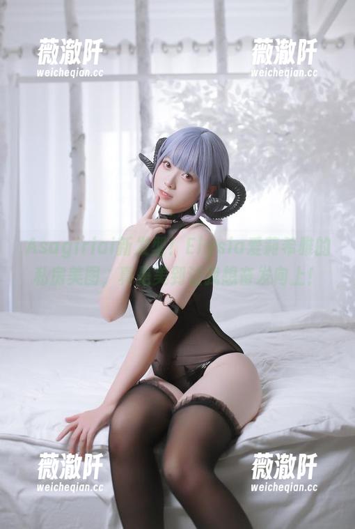 Asagiriai新发型！Elysia爱莉希雅的私房美图，真是美到让我想奋发向上！