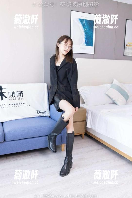 BoBoSocks袜啵啵 - 平底鞋是芝士的绝佳搭档：无圣光写真，新姿态，大胆来袭！