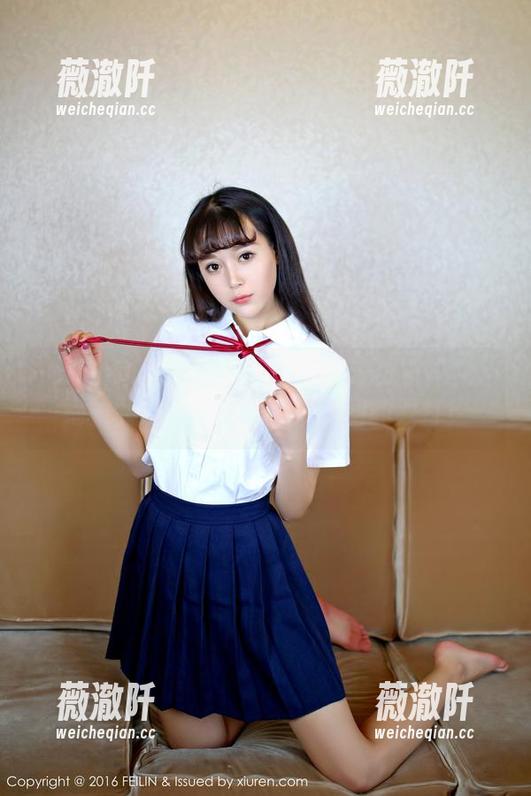 Feilin嗲囡囡-流氓小巫女 Feilin嗲囡囡 - 发光发热的流氓小巫女与她的女友,简直是高清美图的双打!