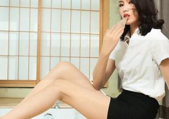 Ligui丽柜 - 新颜的黑丝系列美图，性感的界限在哪里？随便拉个线……