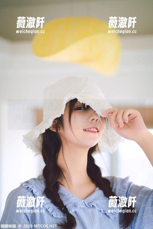 MTYH喵糖映画 - 天气晴好，蠢沫沫犹如户外小妖精，写真套图引发忍俊不禁！