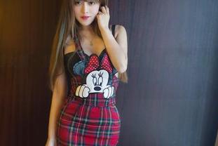 TuiGirl推女郎 - 赵梦洁的黑色写真套图，绝对让你的心跳加速！