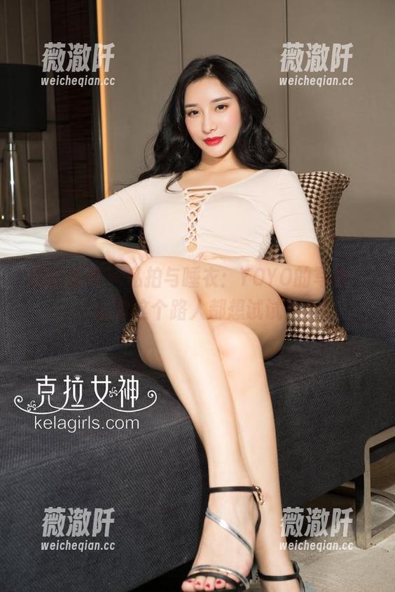 克拉女神 - 私拍与睡衣：YOYO的写真，让我这个路人都想试试！