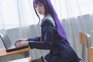 免费资源！兔玩映画里的单眼皮小妹妹，瞧这迷人的姿态，心动了。