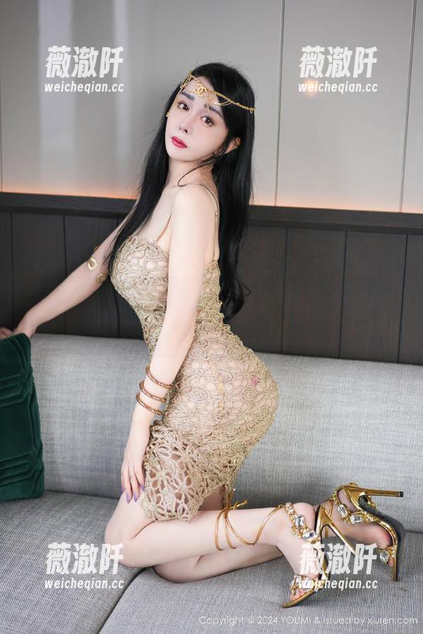 尤蜜荟 - 沉浸在宋KiKi的黑白光影里，高清资源等你探索！