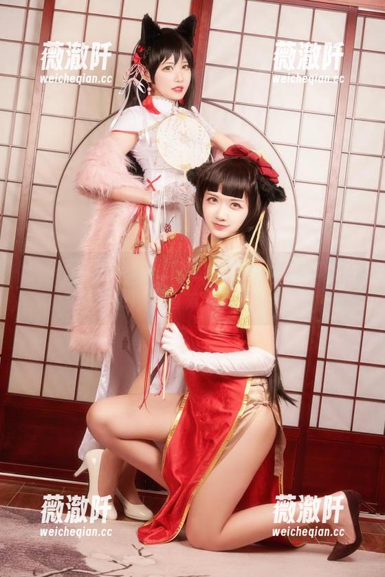 快来围观！希希_啾的爱宕兔女郎COS合集，简直太温暖了！
