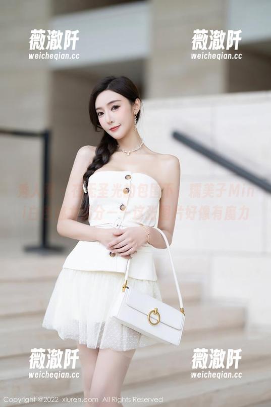 秀人网 - 在无圣光的包围下，糯美子Mini白色魅力满分——这张图片好像有魔力